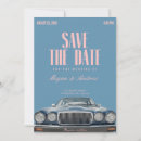 Search for vintage car save the dates Classic