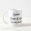 Search for joan mugs Catholic