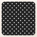 Search for polka dot coasters Black