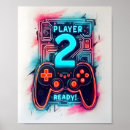 Search for gamer posters Player