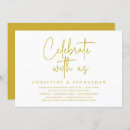 Search for gold hearts wedding invitations Celebration