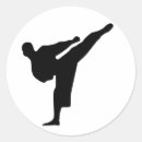 Search for taekwondo stickers Kick