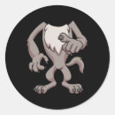 Search for scary wolf stickers Pumpkin
