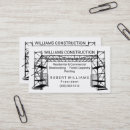 Search for scaffolding business cards Construction