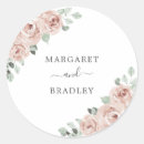 Search for engagement wedding stickers Dusty rose