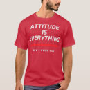 Search for attitude is everything tshirts Motivational