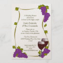 Search for grapes bridal shower invitations Country