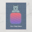 Search for cute design postcards Kitten