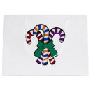 Search for candy cane gift bags Green
