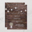 Search for rustic wedding reception invitations String lights