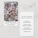 Search for cherry blossoms business cards Modern