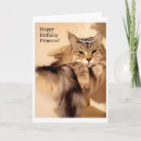 Search for blank birthday cards Kitty