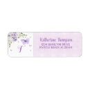 Search for floral birthday return address labels Butterfly