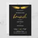 Search for black wing invitations Gold