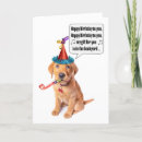 Search for singing birthday cards Dog