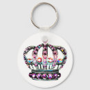 Search for pageant rounded key rings Queen