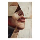 Search for abstract face drawing art Modern
