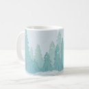 Search for winter snow scene mugs Trees