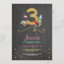 Search for flamingo 3rd birthday invitations Pineapple