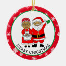 Search for african american santa claus christmas decor Red