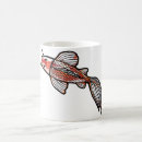 Search for red fish mugs Japanese