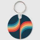 Search for rainbow retro key rings Seventies