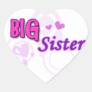 Search for cute big sister stickers Heart
