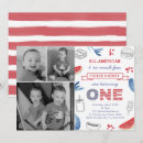 Search for bbq 1st birthday invitations Red white blue