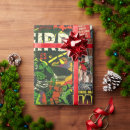 Search for comic book wrapping paper Birthday