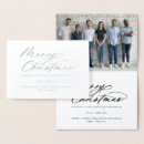 Search for elegant black business christmas cards Typography