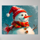 Search for happy snowman art Cute