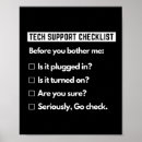 Search for tech support posters Nerd