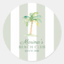 Search for green palm stickers Summer birthday