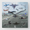 Search for airplane clocks Wall