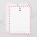 Search for pink stripes note cards Summer