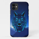 Search for wolf iphone cases Blue