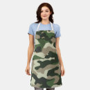 Search for military camouflage pattern aprons Army