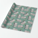 Search for sloth wrapping paper Cute