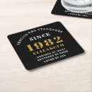 Search for 40th birthday coasters Gold