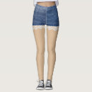 Search for denim shorts leggings Skin