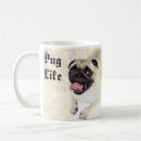 Search for pug life mugs Dog lover