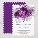 Search for silver bridal shower invitations Bride