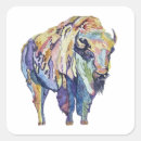 Search for bison animal stickers Buffalo