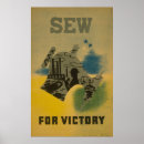 Search for vintage sewing posters Wpa