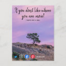 Search for new business postcards Real estate