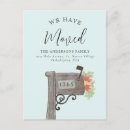 Search for mailbox invitations Change of address