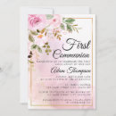 Search for rose first communion invitations Catholic