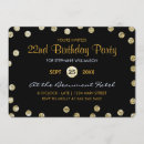 Search for 22nd birthday invitations Stylish