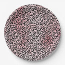 Search for pink and black plates Glam