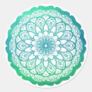 Search for turquoise mandala stickers Meditation